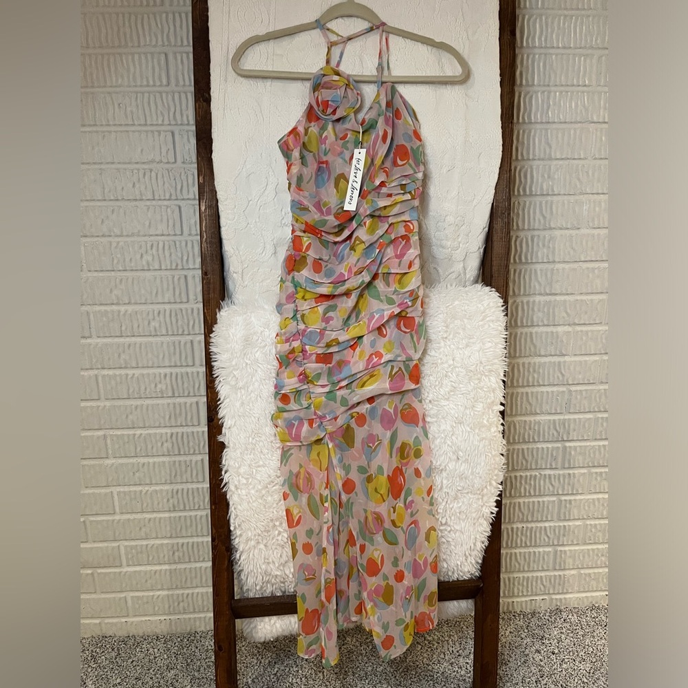 For Love And Lemons Desmona Midi Women’s XS Dress NWT